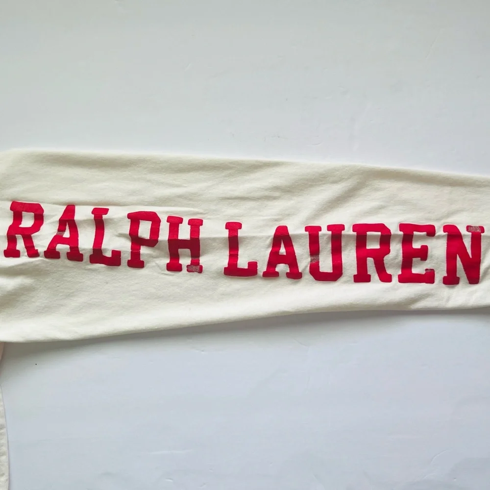VTG Y2K 90s Ralph Lauren Polo Jeans Phys Ed ‘067’ Shirt SZ M Preppy Streetwear